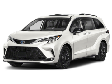 Toyota Sienna 2023-2026 tire and wheel package