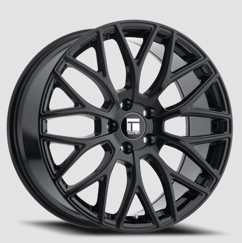 Touren TR76 Silver, Black wheel