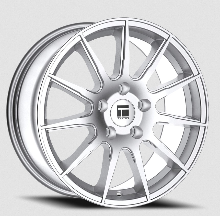 Touren TR82 Black, Silver wheel
